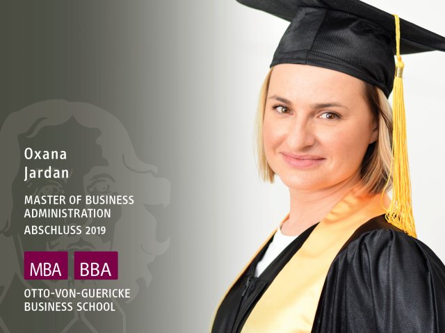 Oxana Jardan (MBA-Abschluss 2019)